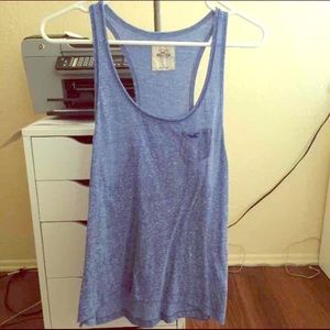 Hollister Blue Tank Top