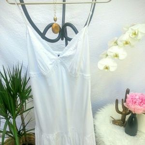 Gap White Eyelet Dress