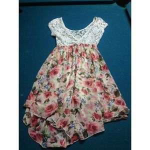 Fun floral summer dress