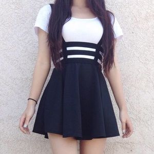 Suspender Skater Skirt