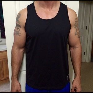 Reebok men's dry fit tank (Black)