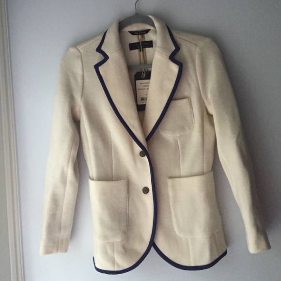 rag & bone Jackets & Blazers - NWT Rag & Bone ivory Bromley Blazer