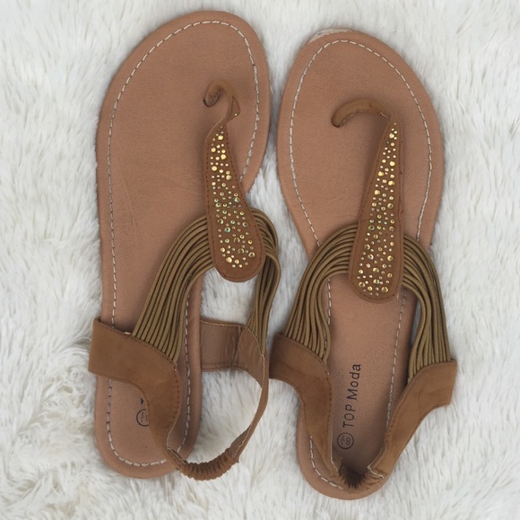 TOP Moda Shoes - T-Strap Top Moda Sandals
