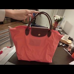 authentic Longchamp shopping bag median size