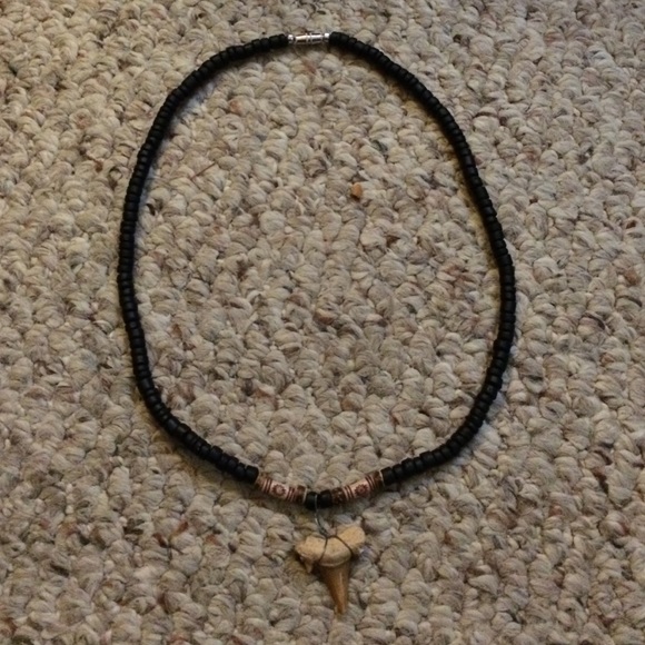 SOLD...Shark tooth necklace