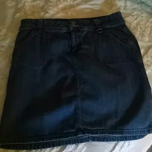 Denim skirt