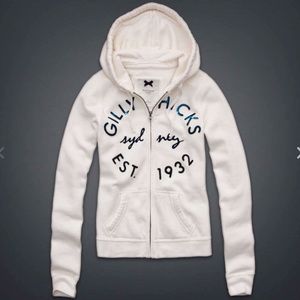 White Gilly Hicks zip up