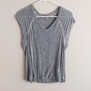 Gray Roxy Tee