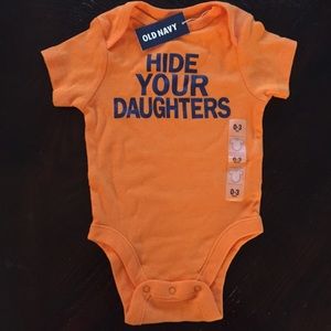 New born baby boy short sleeved onesie