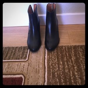 Madewell black ankle boots