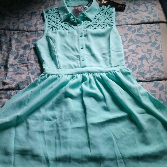 NWT ModCloth Mint Green Dress