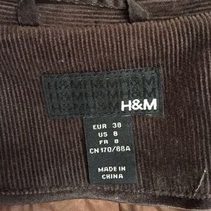 H&M Jackets & Coats - REDUCED*H&M corduroy blazer H&M Jackets & Coats - REDUCED*H&M corduroy blazer