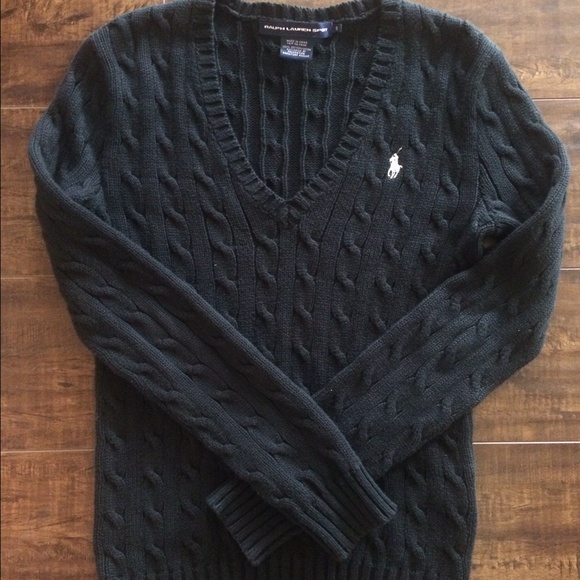 Black Ralph Lauren sweater