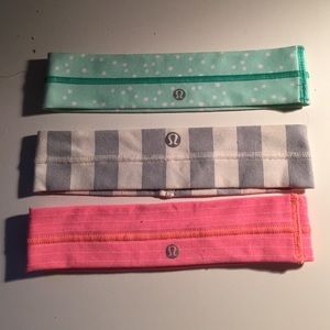 3 Lululemon Headbands