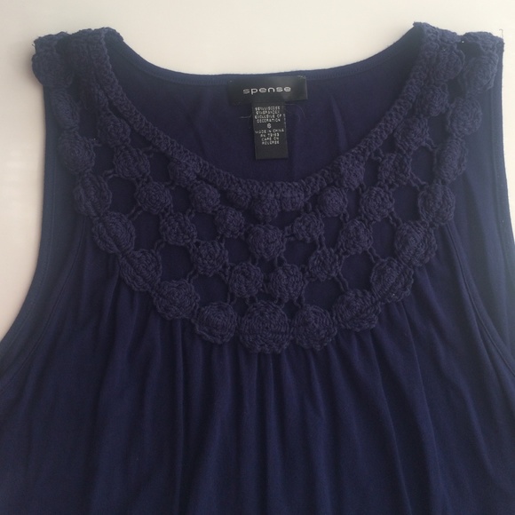 Spense blue top!