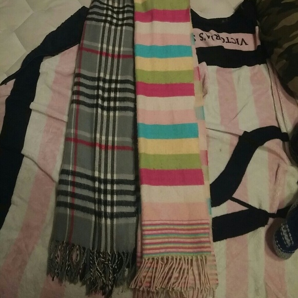 Plaid scarfs