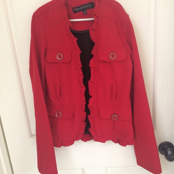 Red Dollhouse jacket in perfect condition!