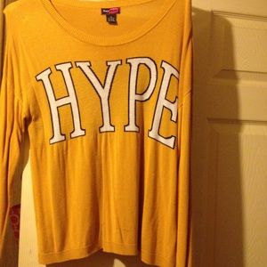 HYPE Crop Top tag says 2x, fit like a XL OR 1X
