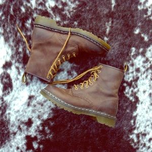 Brown Dr. Martens
