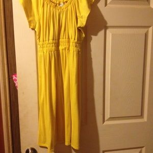 Size Large Yellow Cato dress