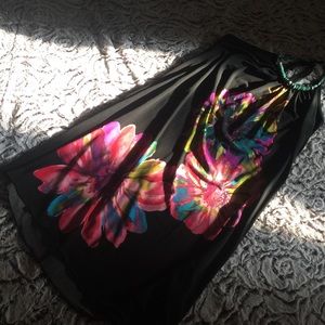 Floral Halter Dress!