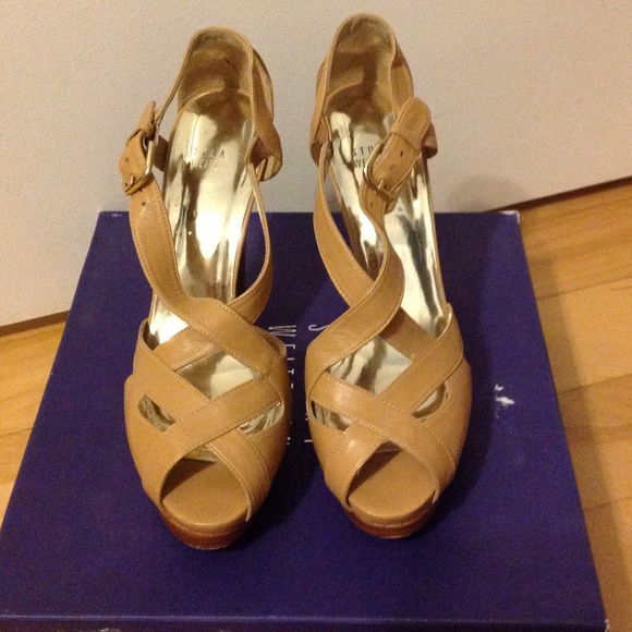 Stuart Weitzman BANDURA Platforms in 7.5 - Picture 1 of 3