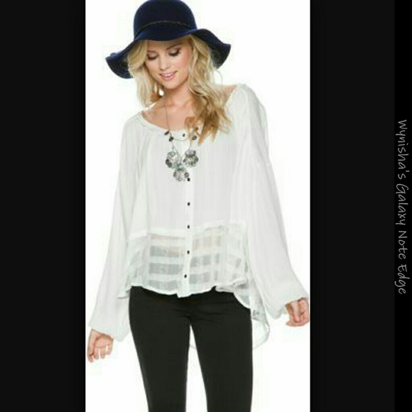 Free People Rainy Days Swing Top