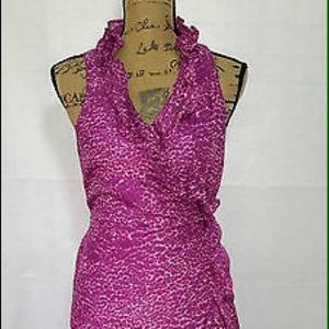 Ann Taylor Loft Summer Wrap Dress Size 0