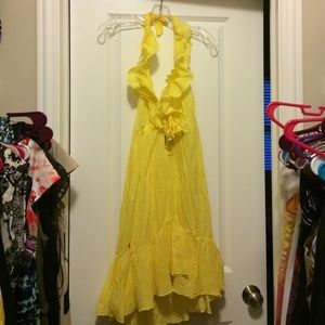 Ralph Lauren Size L swimsuit cover yellow