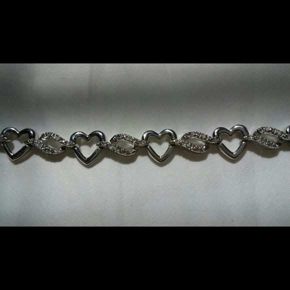 jcpenney Jewelry Sterling Silver Necklace And Bracelet Set Poshmark