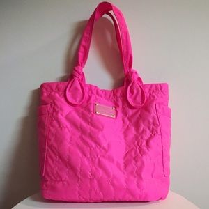 100% Authentic Marc By Marc Jacobs Neon Pink Tote