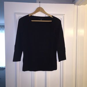 Boat neck sweater