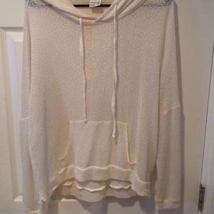 Lightweight off white  hoodie