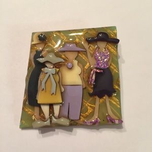 Adorable WOMAN PIN
