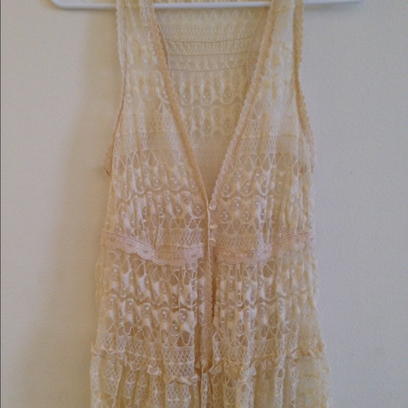 Lace cover up