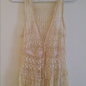 Lace cover up