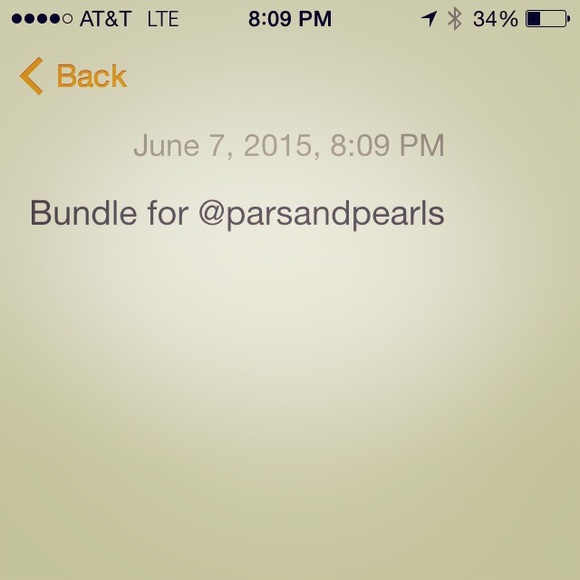 Bundle of skirt and slippers