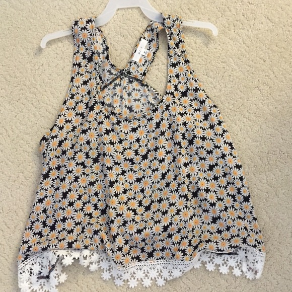 PACSUN (Mine brand) Floral Tank