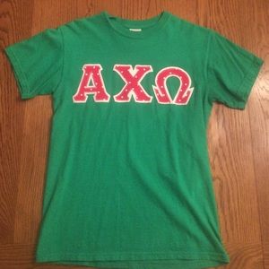 Alpha Chi Omega Sorority Colors T-Shirt