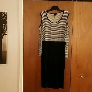 ASOS cold shoulder dress