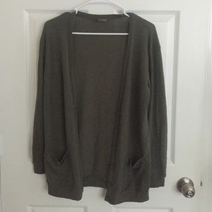 FINAL SALE $9 Sparkle & Fade Olive Cardigan