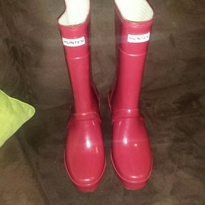 TODAY SALE ONLY Hunter wedged boots