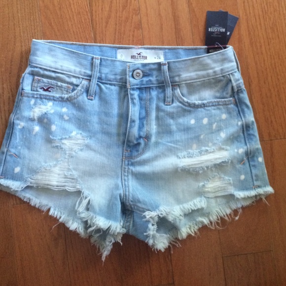 Hollister Pants - Hollister High Rise Shorts