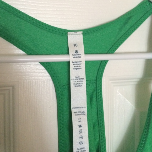 Lululemon Racerback tanks Sz 10 - Picture 2 of 4