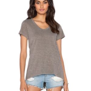 Wilt Tops - Wilt slub slouchy boyfriend tee in gray Wilt Tops - Wilt slub slouchy boyfriend tee in gray