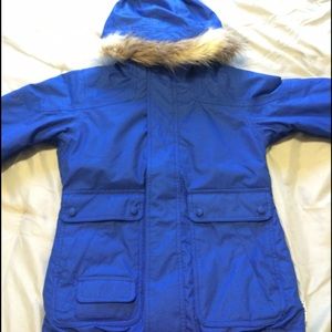 Dark blue burton jacket