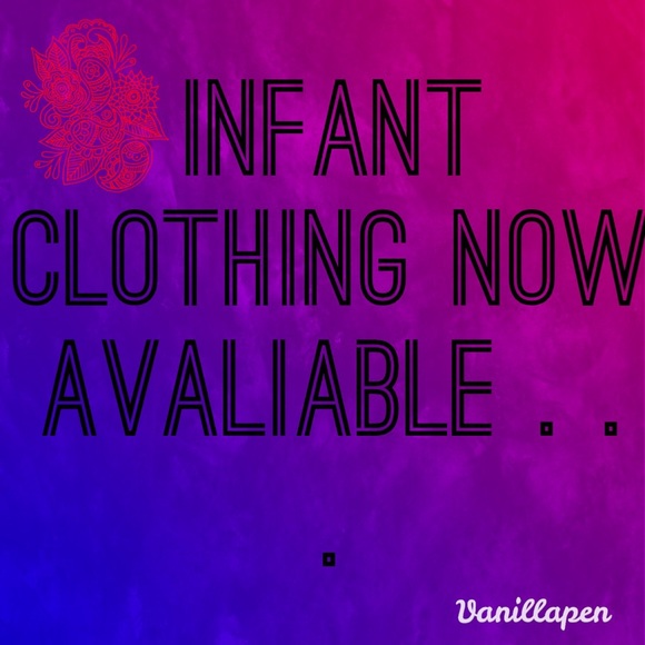 . . infant clothing now available.,