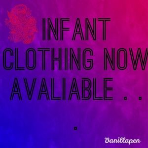 . . infant clothing now available.,