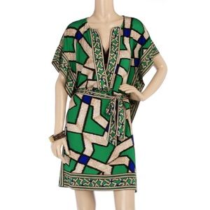 Diane von Furstenberg Tuvallu Silk Caftan Dress