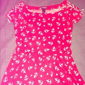 Hot top red skull dress size XL